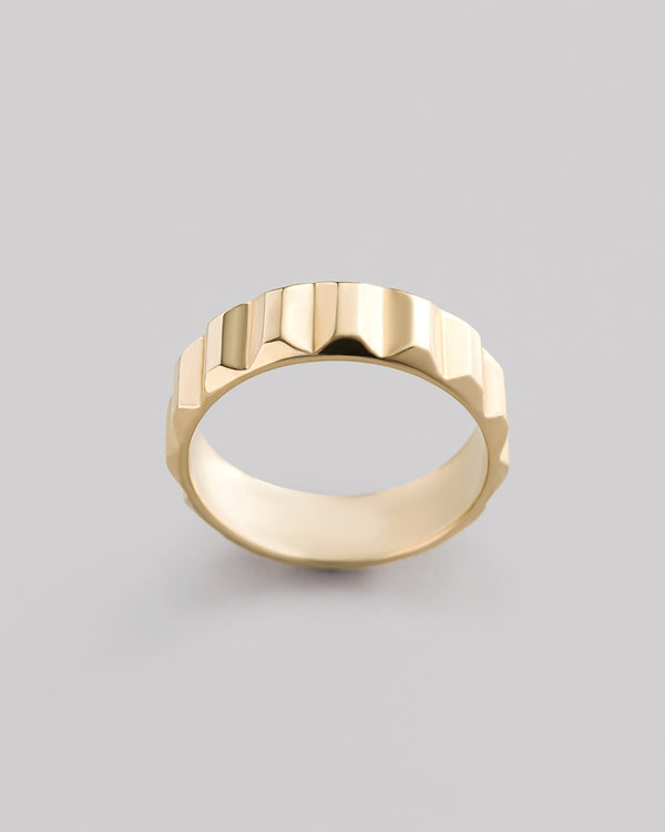 Bague FACCETTA (or jaune 14 carats)
