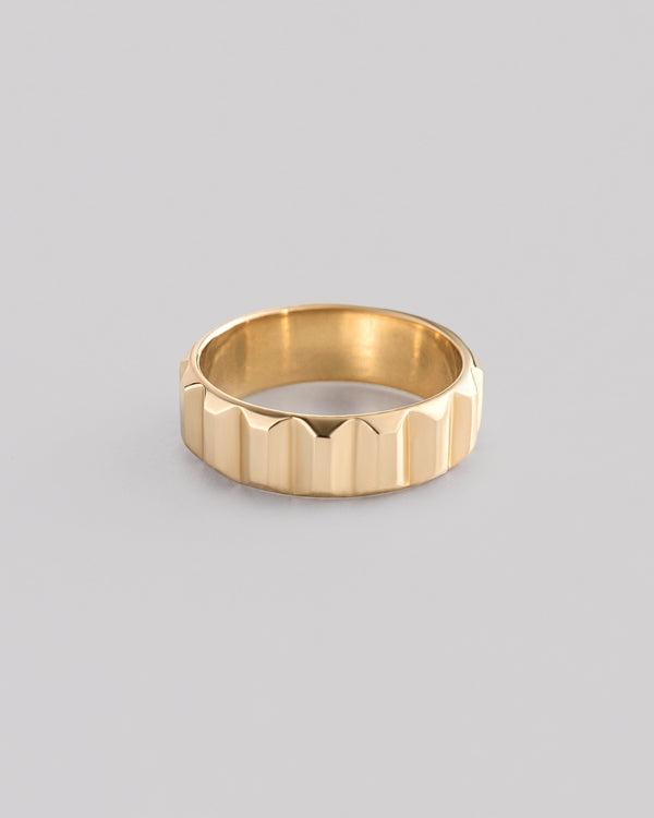 Bague FACCETTA (or jaune 14 carats)