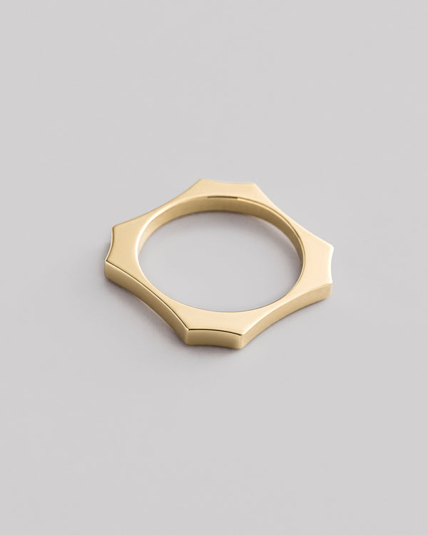 Bague RESOLVE (or jaune 14 carats)