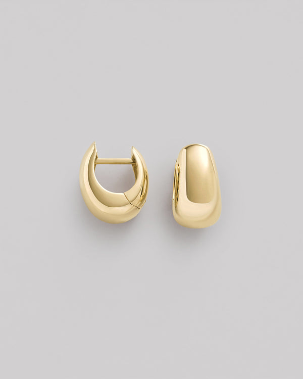 Boucles d'oreilles GOUTTE (or jaune 14 carats)
