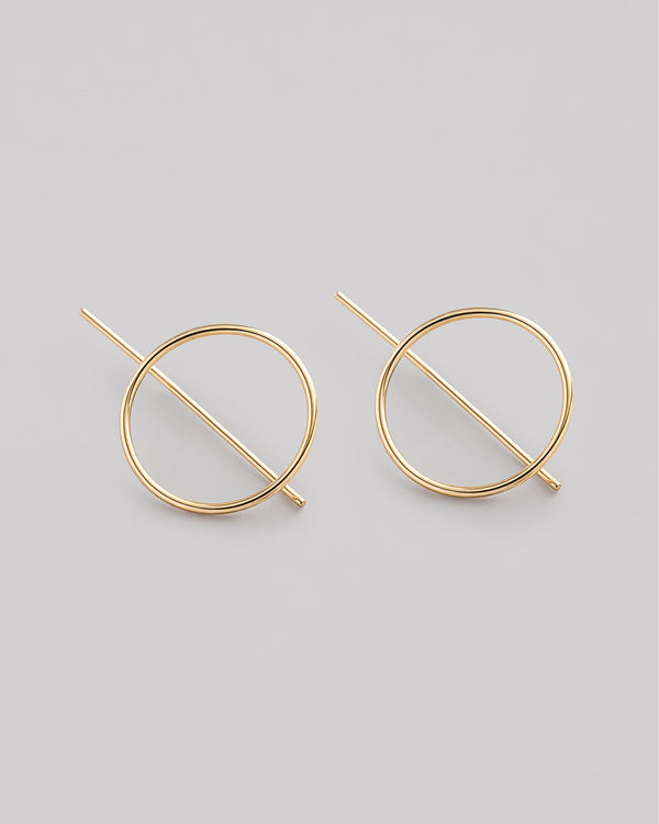 Boucles d'oreilles CHARME (or jaune 14 carats)
