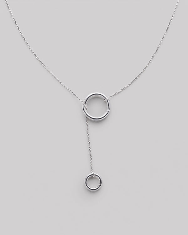 Silberne Halskette THE HOOP