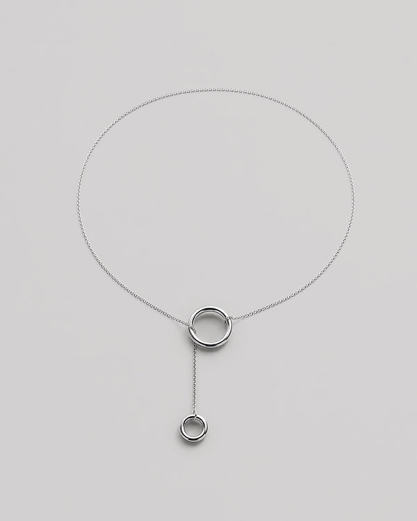 Silberne Halskette THE HOOP