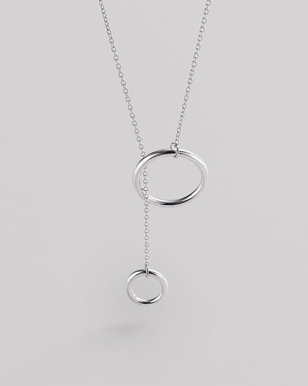 Silberne Halskette THE HOOP