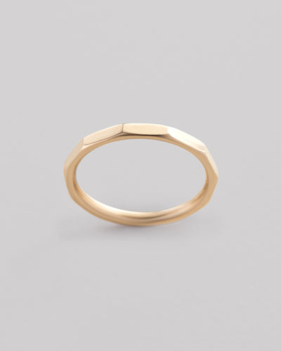 Bague CLARITY (or jaune 14 carats)