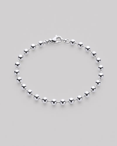 Silver necklace BUBBLE