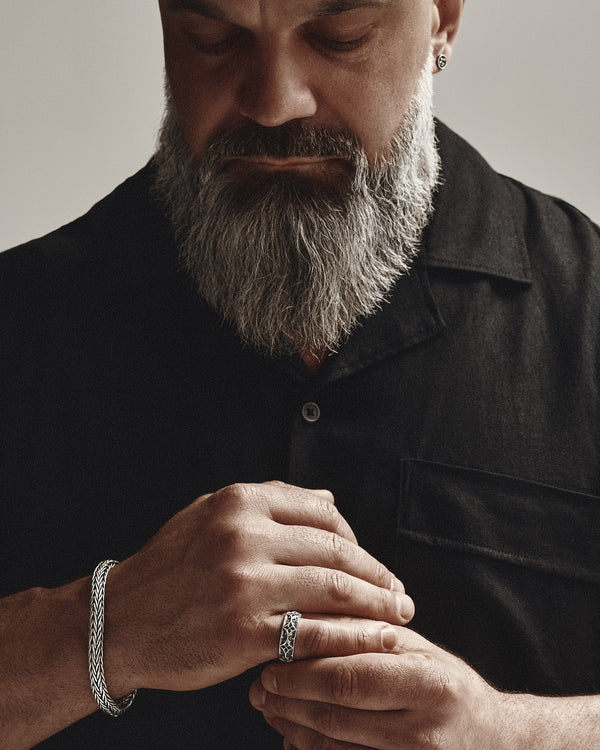 Silver bracelet AURIS