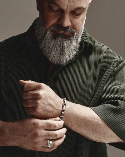 Silver bracelet SOLID