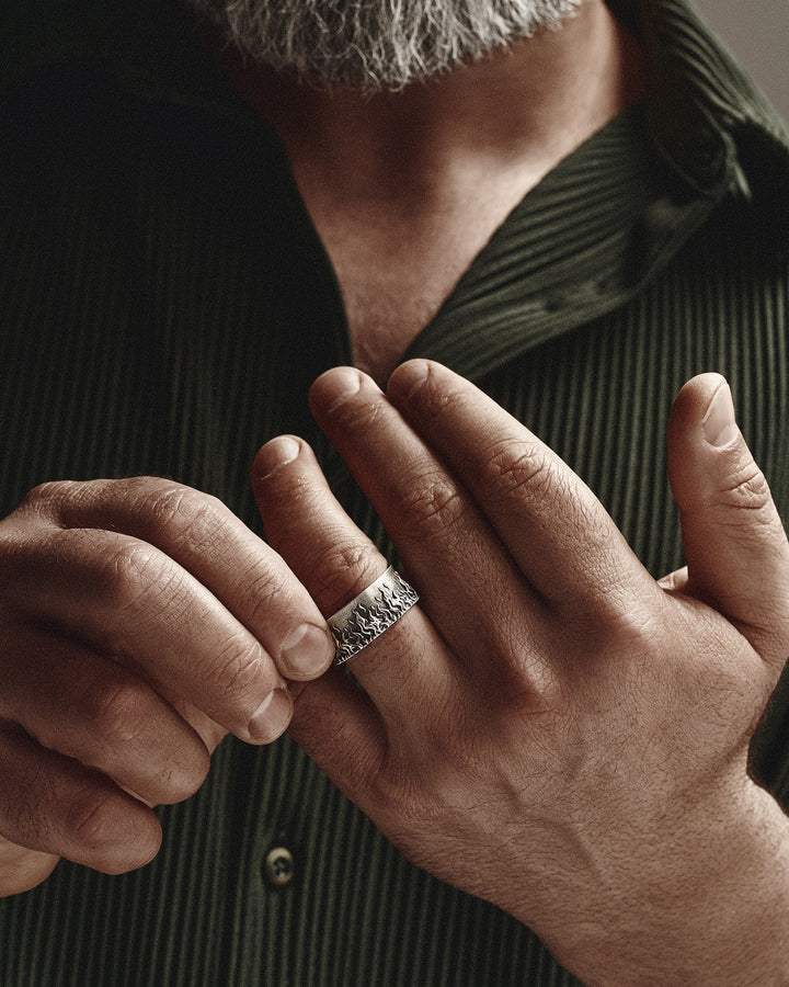 Bague en argent BRENNEN