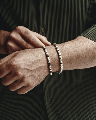 Silver bracelet CUBE