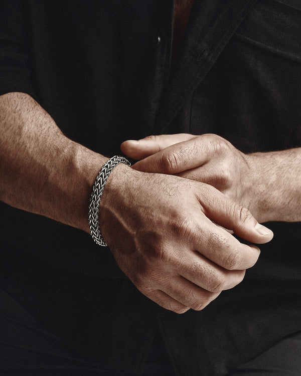 Silver bracelet PLEXUS