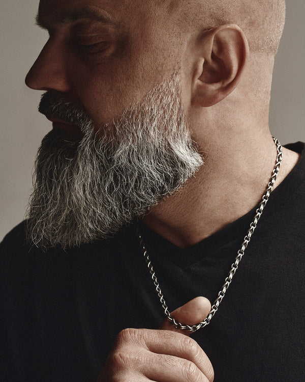 Silver chain CHRONOS