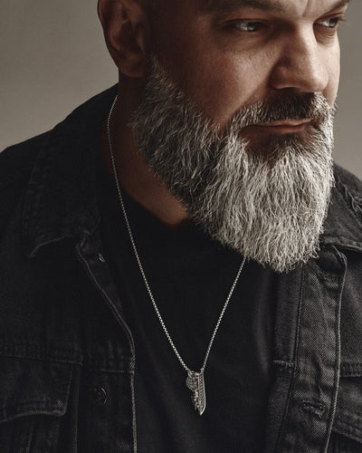 Silver pendant VIKING. FORFEDRENES KRAFT