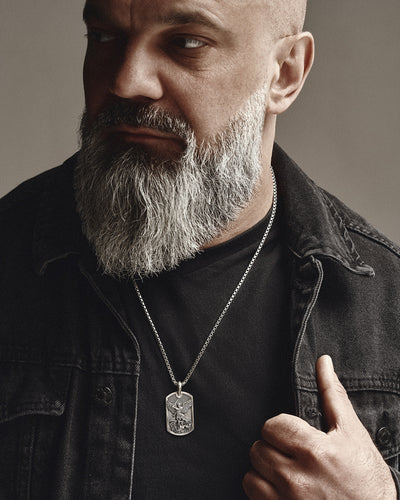 Silver pendant SAINT MICHAEL