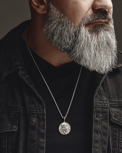 Silver pendant ST. MICHAEL