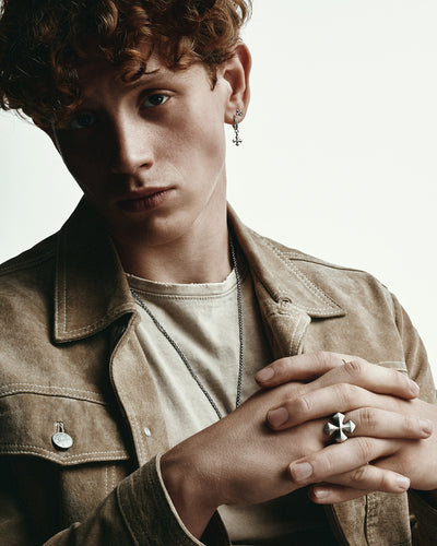 Silver ring CROSS PATTÉE