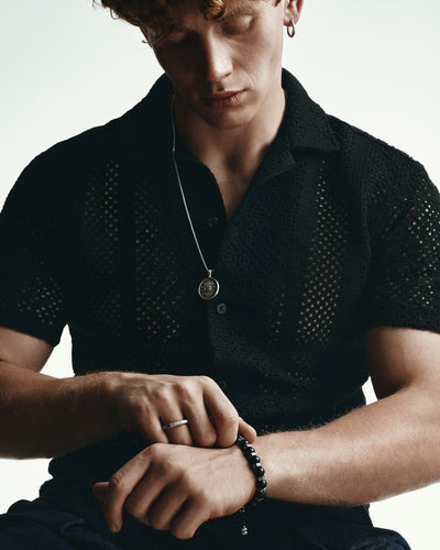 Ciondolo in argento SOLE e LUNA