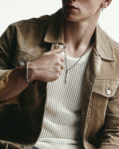 Silver pendant on chain SCELTA