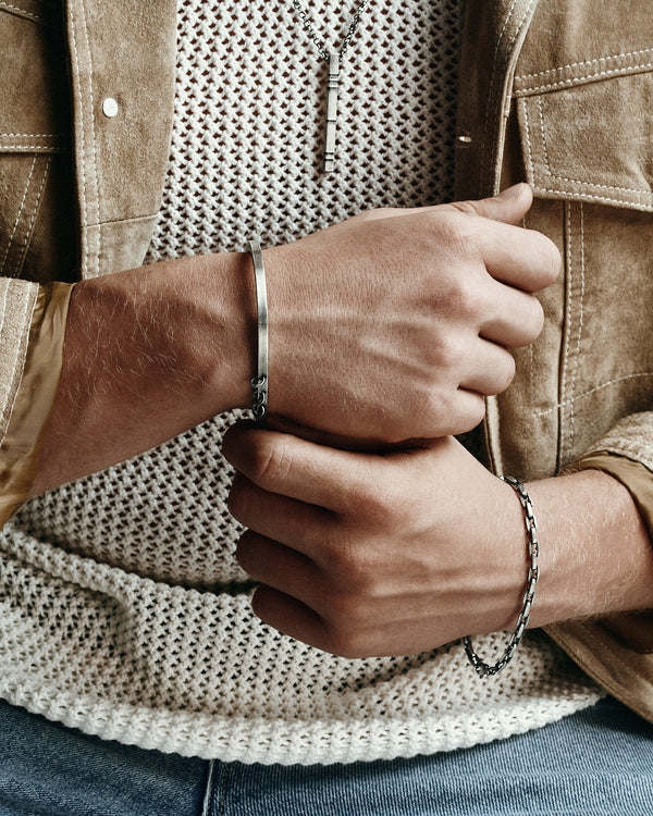 Silver bracelet CRUAS