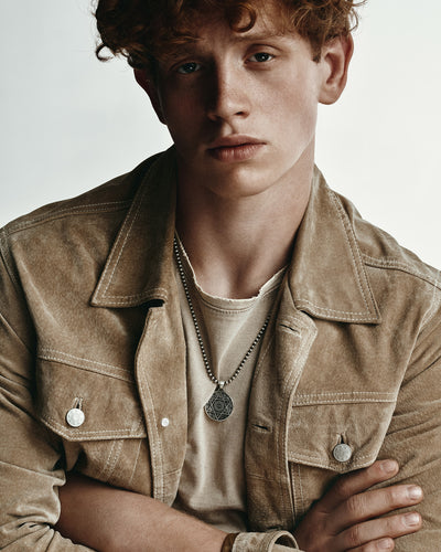 Silver pendant FLOWER OF LIFE