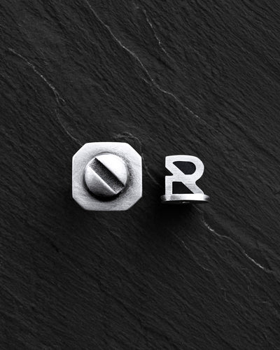 Silver mono - earring SINGULA