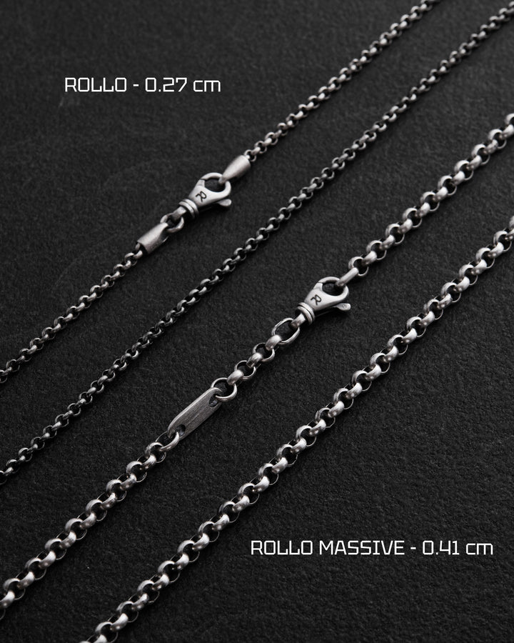 Silver chain - splot ROLLO