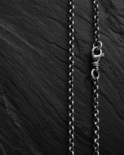 ROLO silver chain - weave