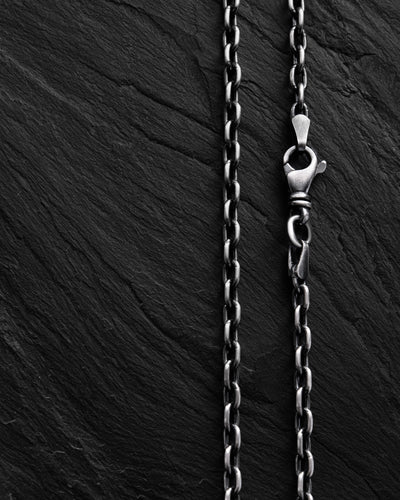 Silver ANCHOR Chain weave