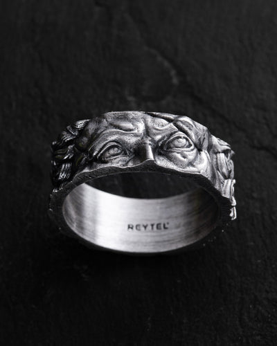 Silver ring MOSES