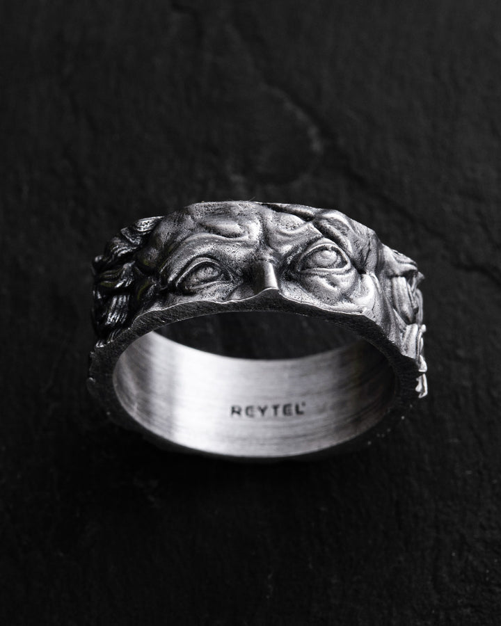 Bague en argent MOÏSE