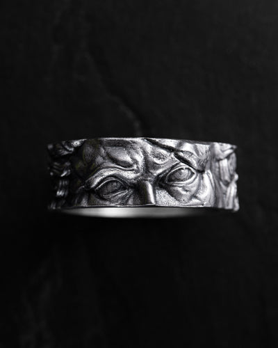 Silver ring MOSES