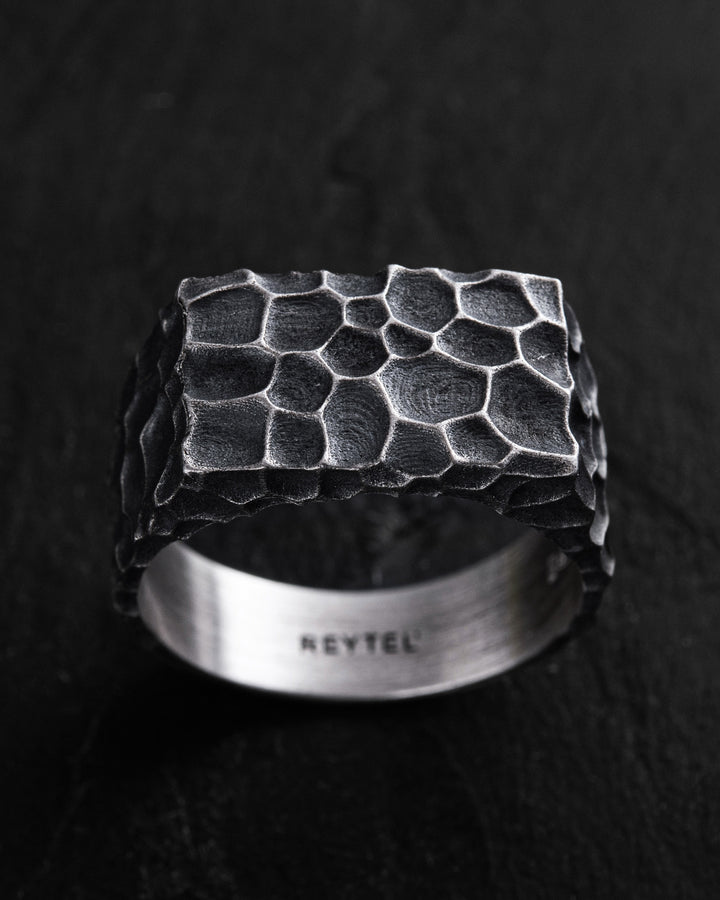 Bague en argent KRATER