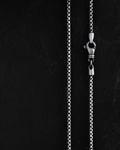 QUADRA mini silver chain