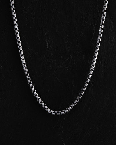 QUADRA mini silver chain