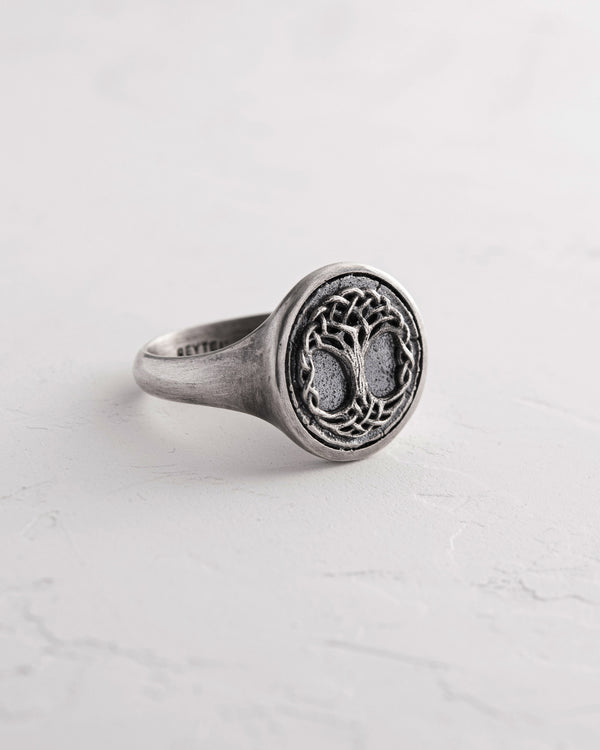 Silver ring YGGDRASIL TREE OF LIFE