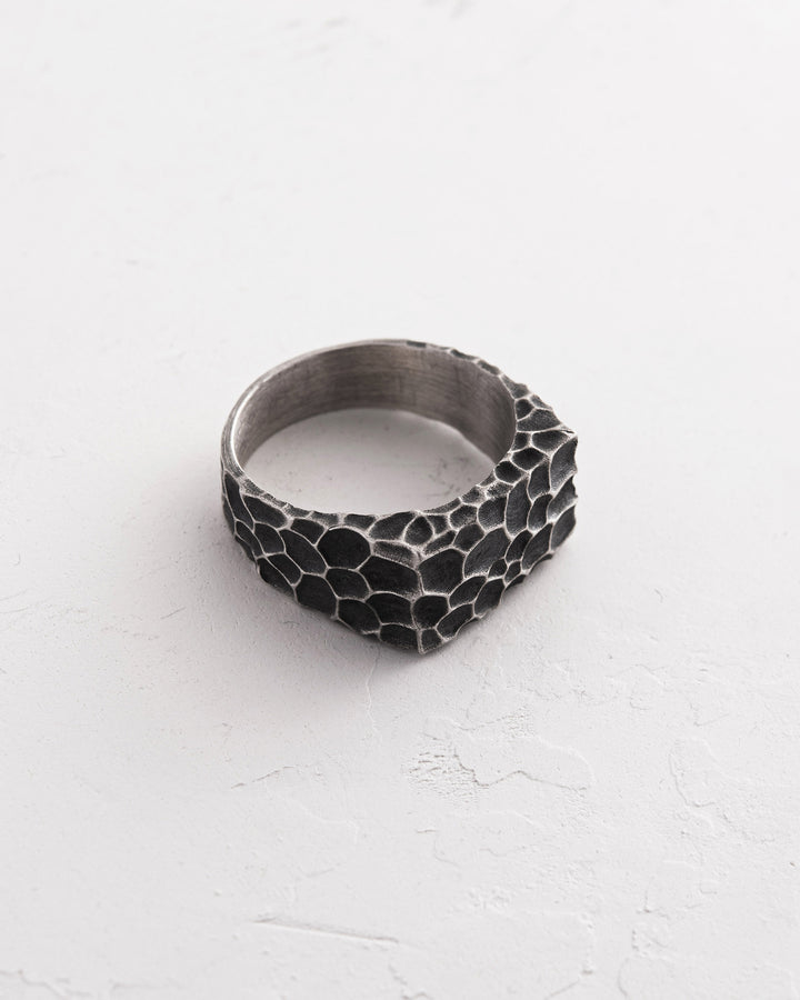 Bague en argent KRATER