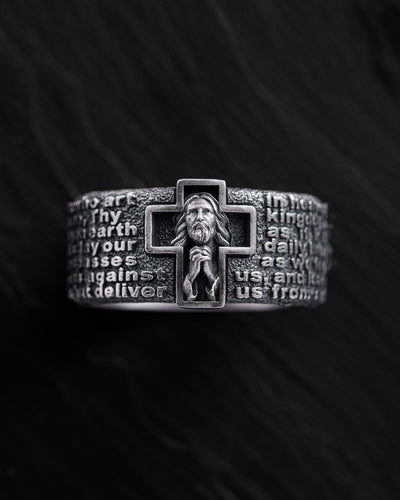 Anello in argento PREGHIERA PADRE NOSTRO
