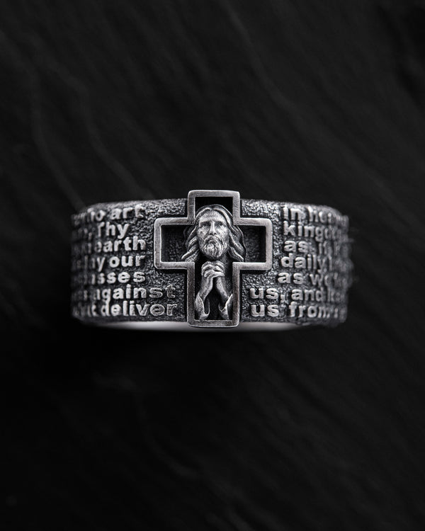 Anello in argento PREGHIERA PADRE NOSTRO