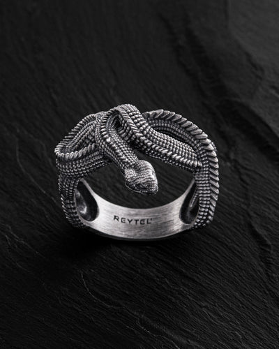 Silver ring  JÖRMUNGANDR