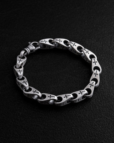 Silver bracelet GELOOF