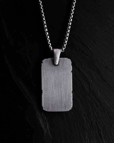 Silver pendant RAVEN