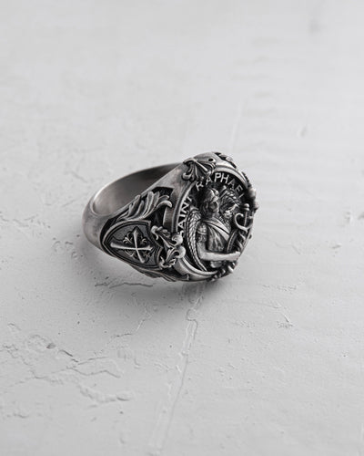 Silver ring SAINT RAPHAEL