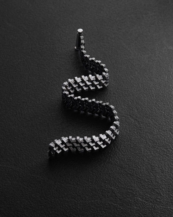 Silver bracelet DOOLHOF