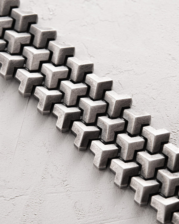 Silver bracelet DOOLHOF