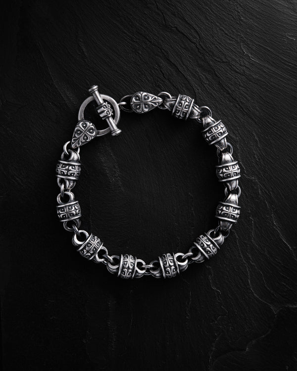 Silver bracelet AKSENT