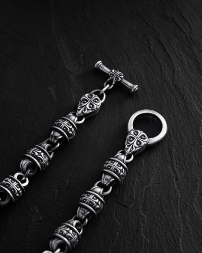 Silver bracelet AKSENT