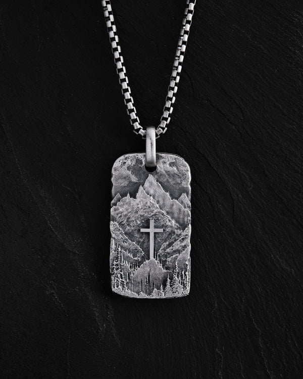 Pendentif en argent VERDENS LYS