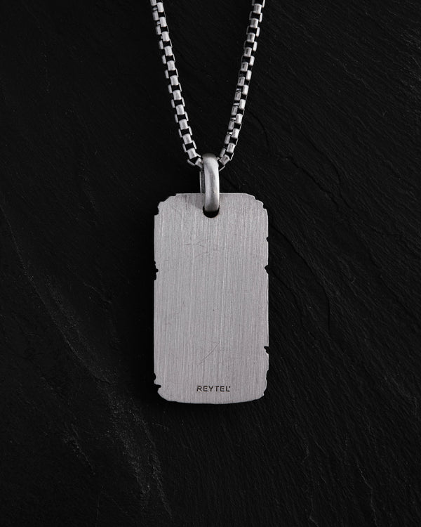 Silver pendant BOXE OMBRA