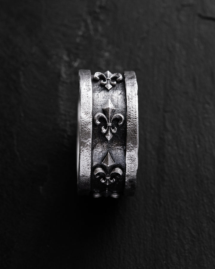Bague en argent FLEUR DE LIS