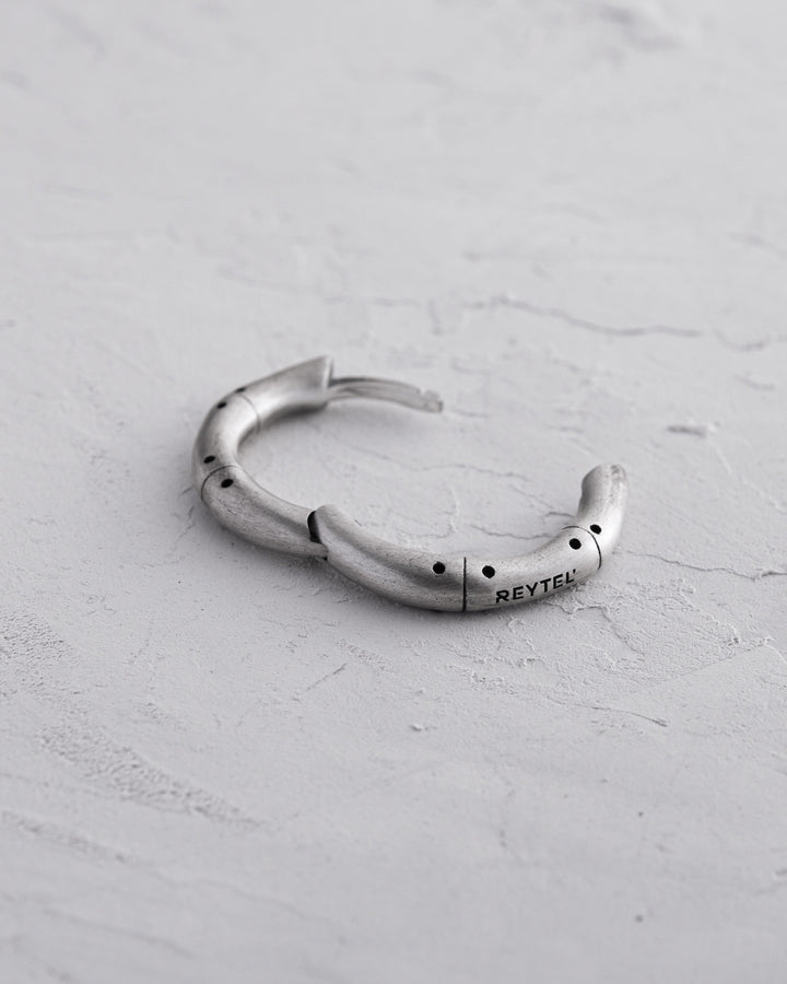 Boucle d'oreille simple en argent TRIN